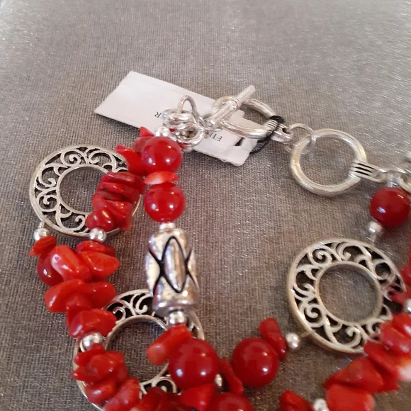 1/2 Price Marked Vintage Premeir Designs Bracelet Firecraker 1980's - Picture 14 of 16